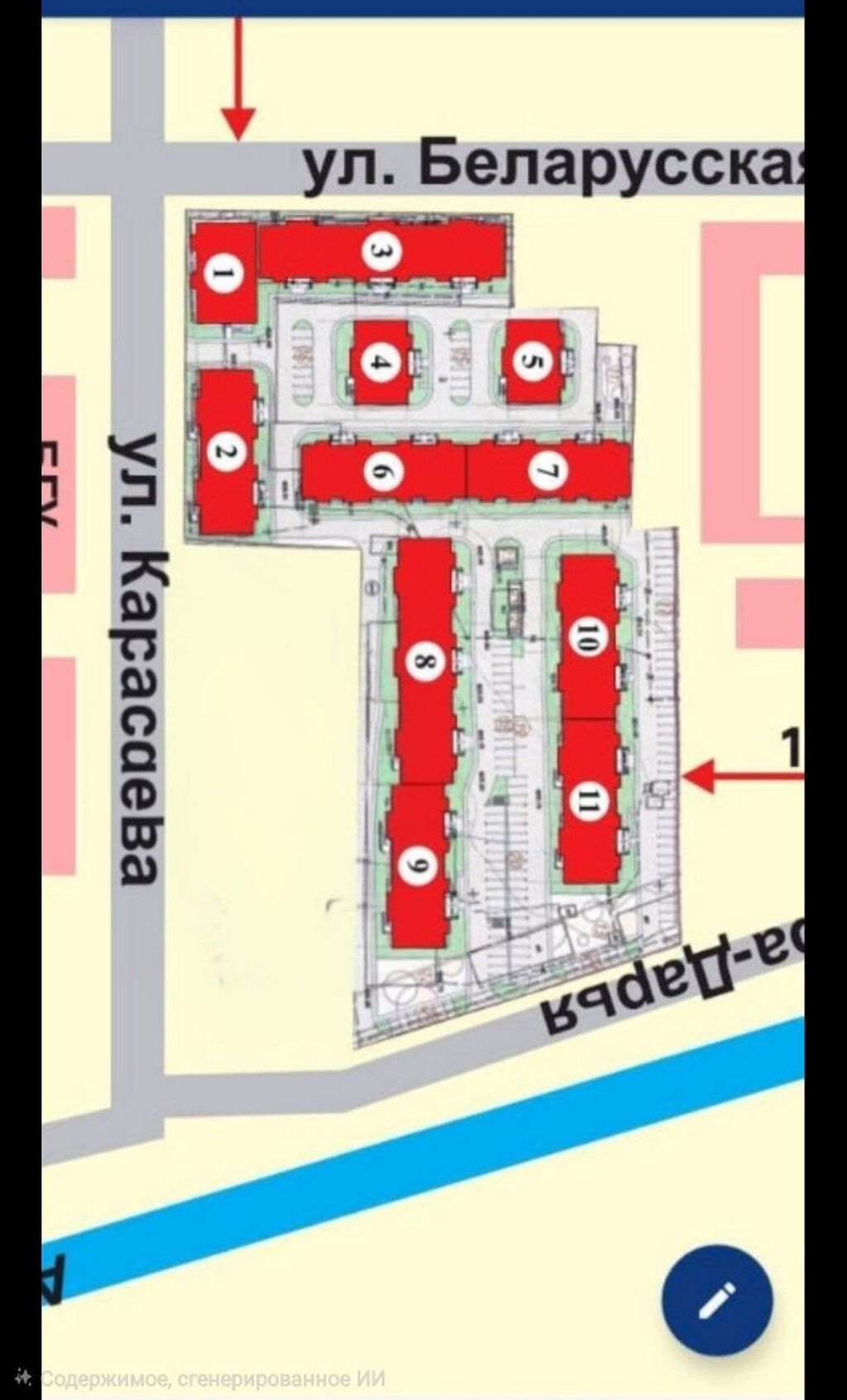1 комната, 48 м², Городское ГАИ 108 серия, 9 этаж, ПСО (под самоотделку): фото 3
