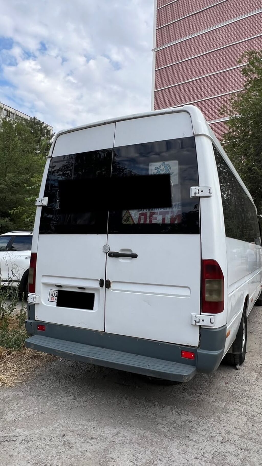 Mercedes-Benz Спринтер: 2002 г., 2.9 л, Механика, Дизель, Бус: фото 3