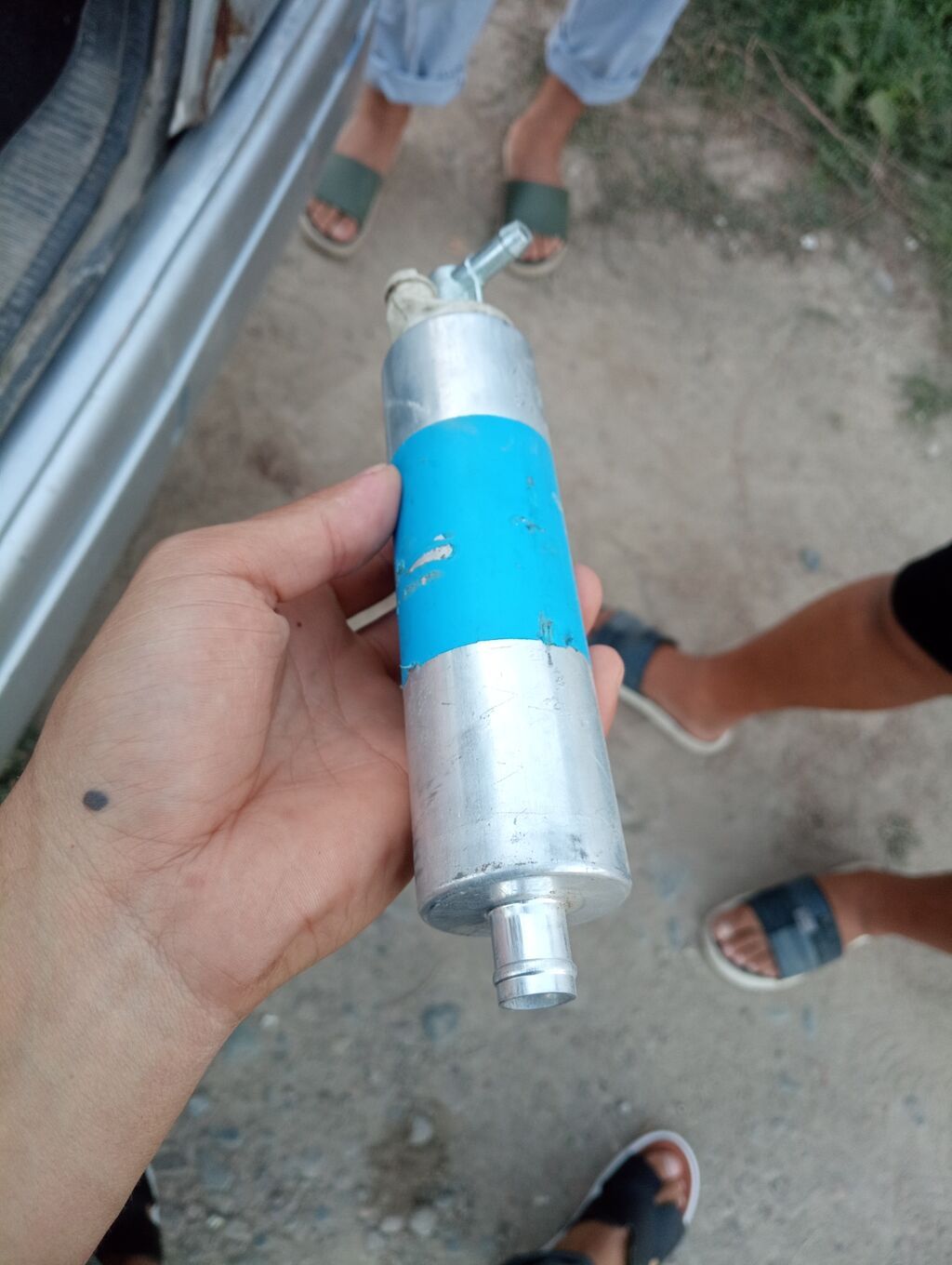 Электробензонасос 12V (внешний, цилиндрический) на w210 стоял работает: фото 2