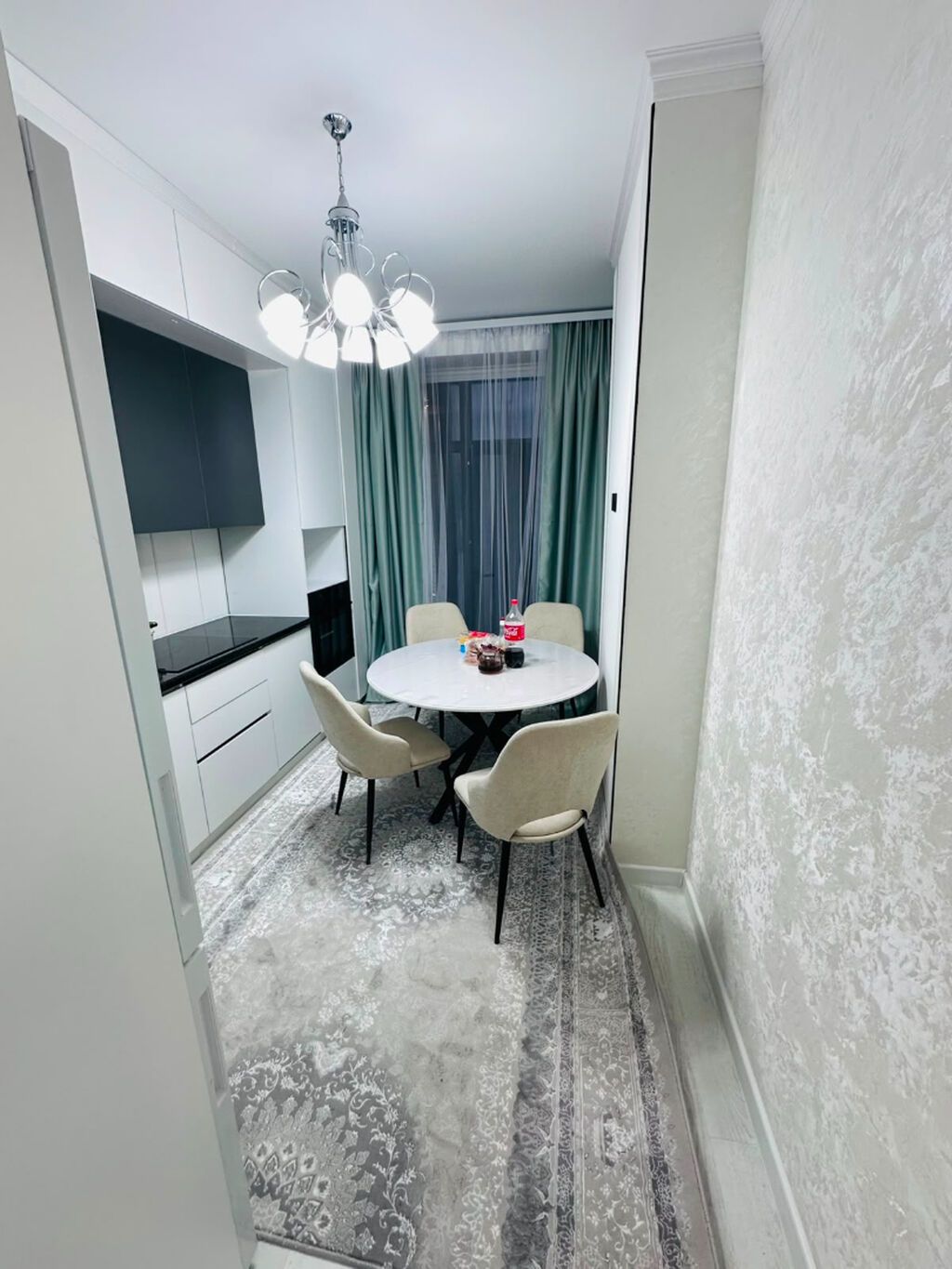 3 комнаты, 94 м², Асанбай мкр Элитка, 9 этаж, Евроремонт: фото 8