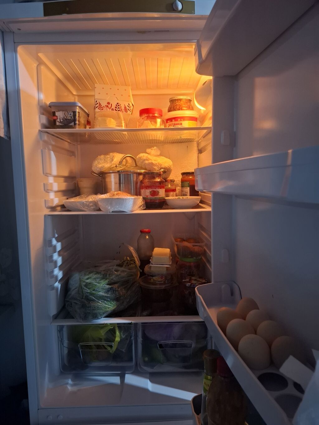 Холодильник Indesit, класс энергоэффективности B. Двухкамерный: сверху: фото 2