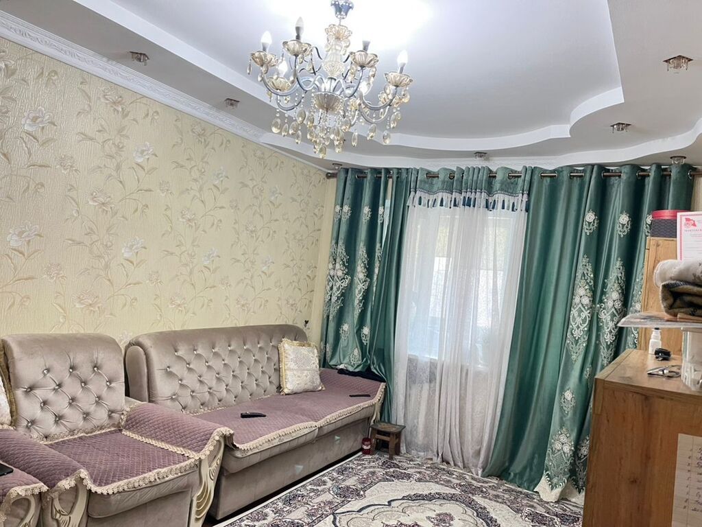 3 комнаты, 62 м², Аламединский рынок / базар 105 серия, 5 этаж, Косметический ремонт: фото 2