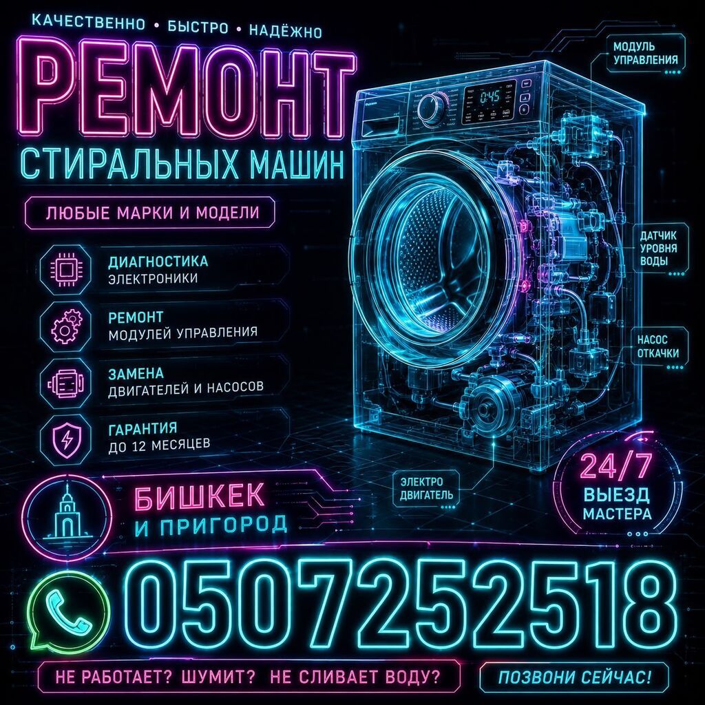 Автомат машинка ондойбуз Баардык турлорун Уйго барып машинканы