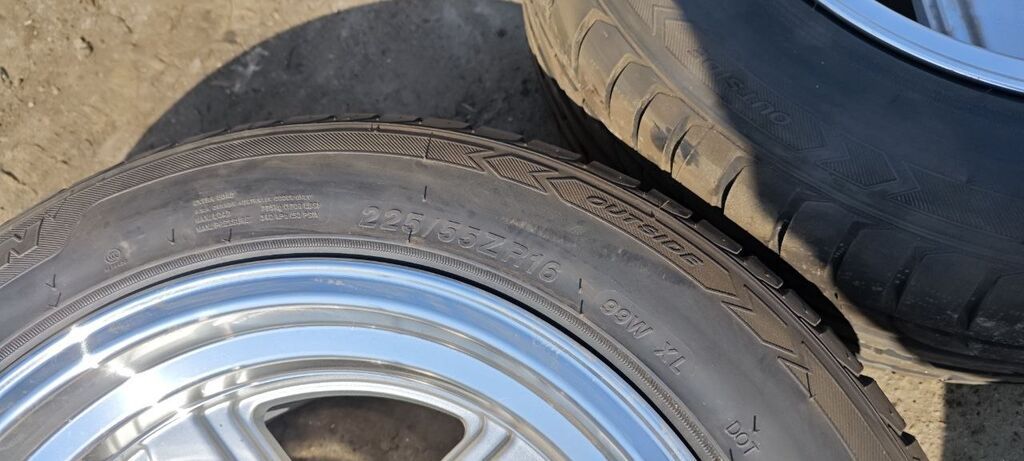 Колеса в сборе 225 / 55 / R 16, Лето, Новый, Комплект, Литые, отверстий - 4: фото 2