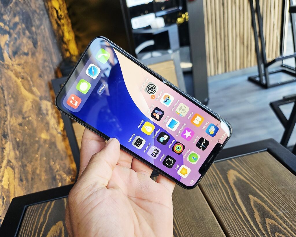 IPhone Xs Max, Б/у, 256 ГБ, Space Gray, Чехол, 100 %: фото 3