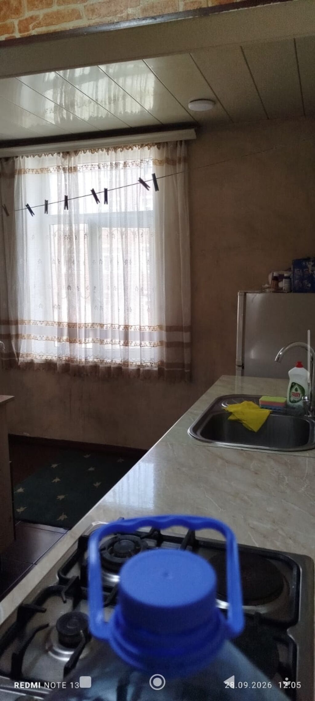 2 otaq əşyali menzil xirdalanda 5 sayli mektebin yaninda 2 mertebeli
