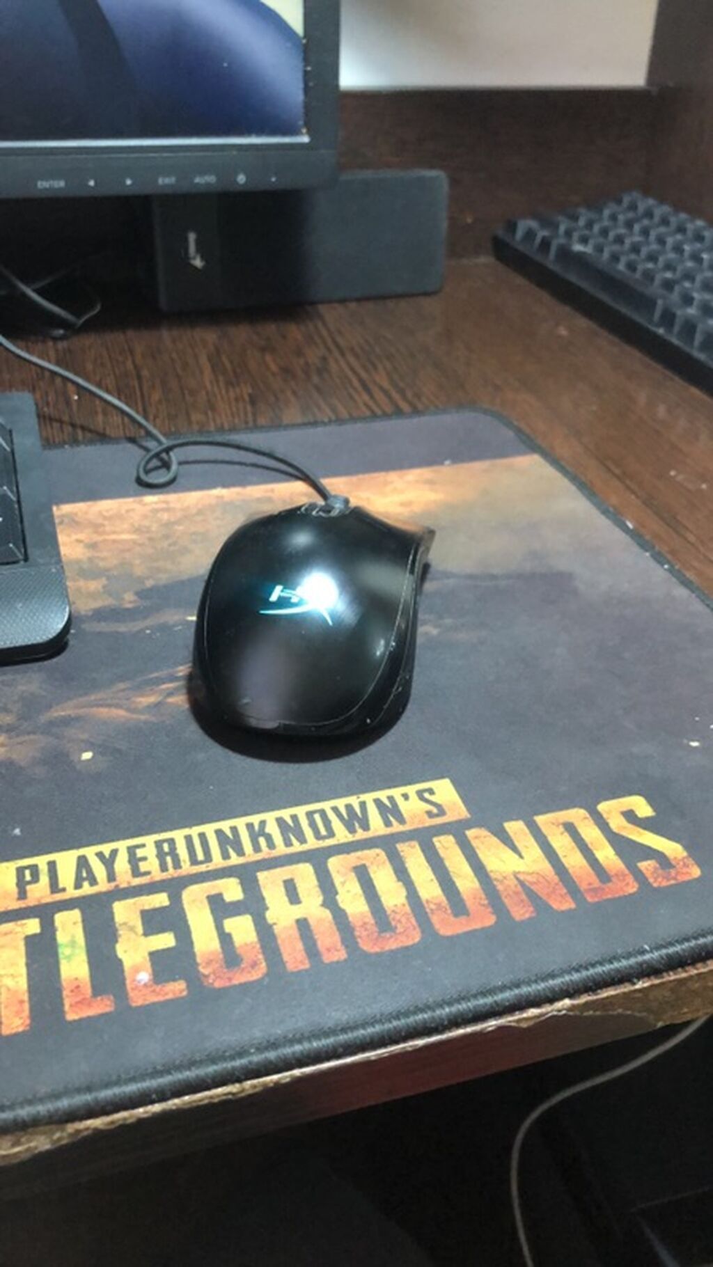 Проводная игровая мышь HyperX идеал для игр кс2 майн дота для всего: фото 2