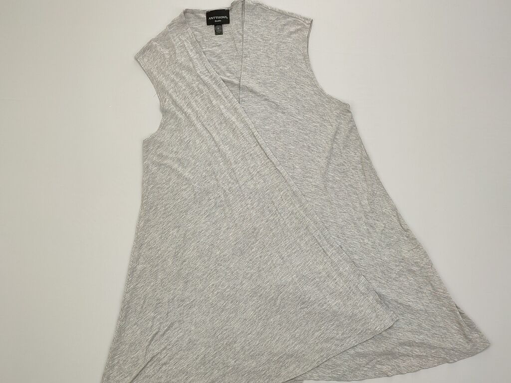 Bluzki: Bluza M (EU 38), stan - Bardzo dobry, wzór - Jednolity kolor, kolor - Szary — 1