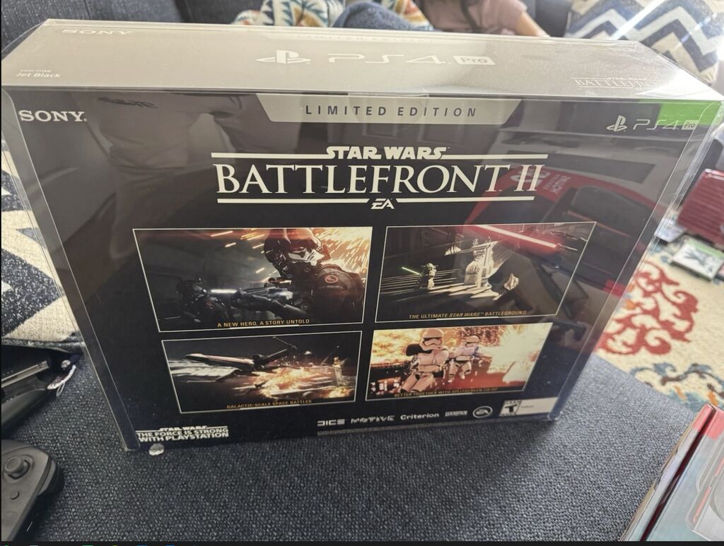 Новая Sony PlayStation 4 Pro STAR WARS: Battlefront II Limited Edition: фото 7