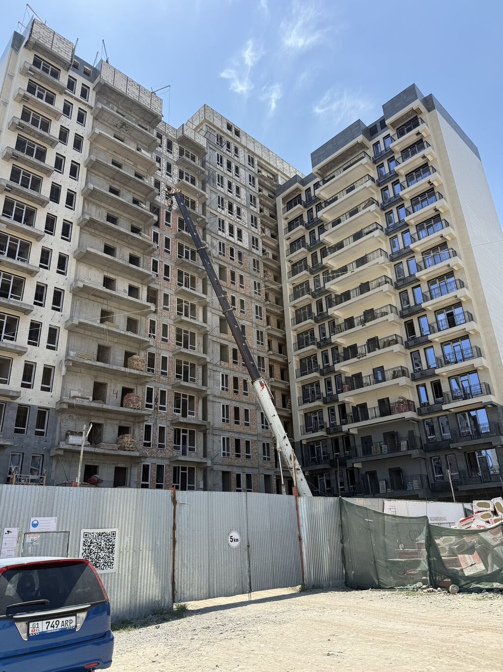 3 комнаты, 83 м², Асанбай мкр Элитка, 9 этаж, ПСО (под самоотделку): фото 2