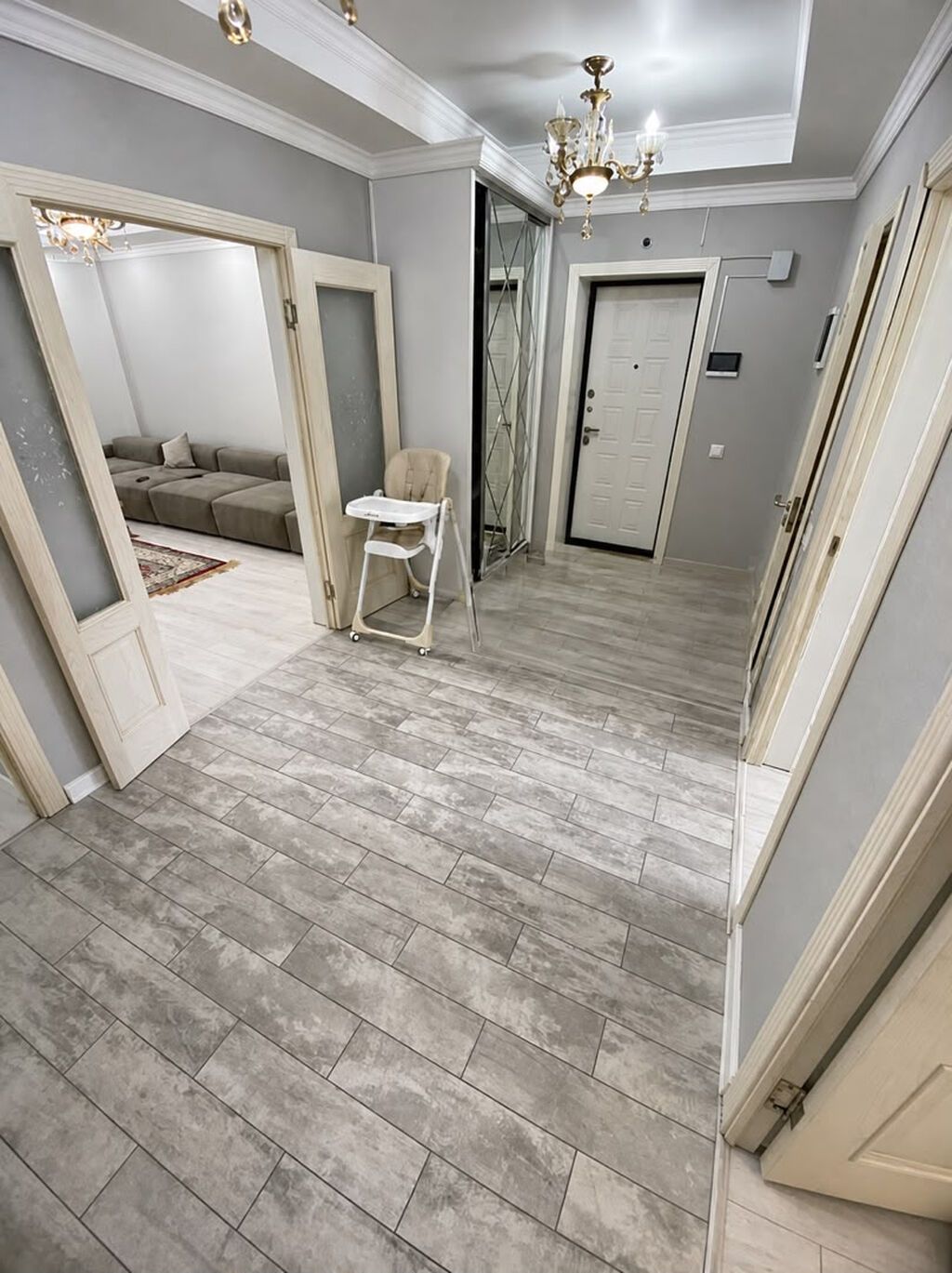 3 комнаты, 97 м², Уметалиева/Фрунзе Элитка, 7 этаж, Евроремонт: фото 2