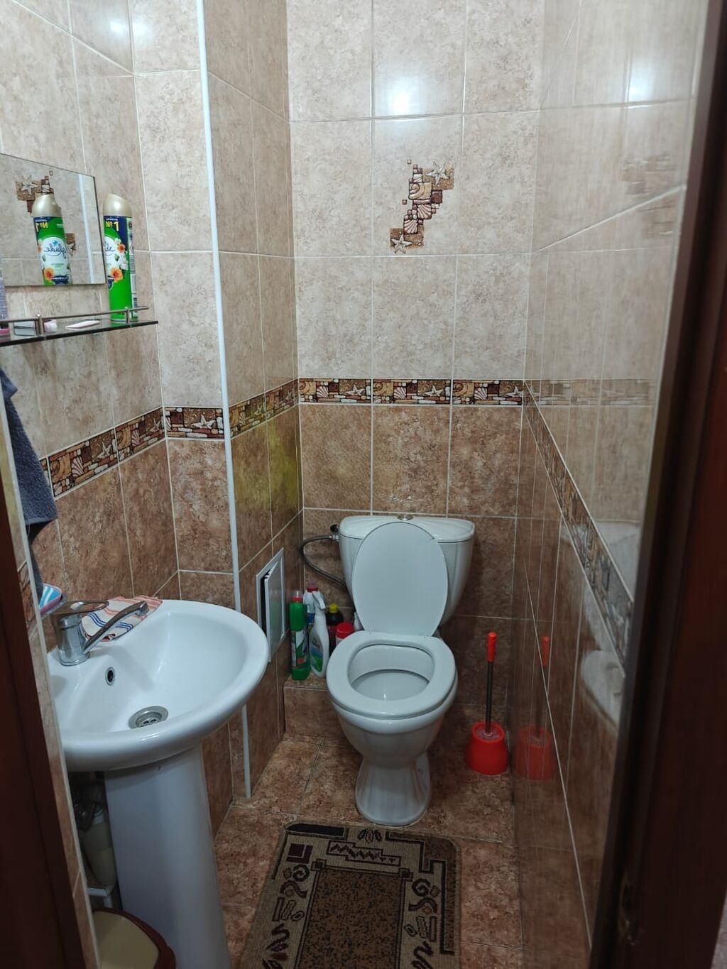 3 комнаты, 63 м², Аламединский рынок / базар Индивидуалка, 1 этаж: фото 4