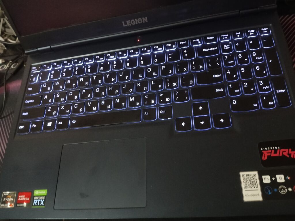 Игровой ноутбук Lenovo Legion 5" очень мощный игровой ноутбук m 2: фото 3
