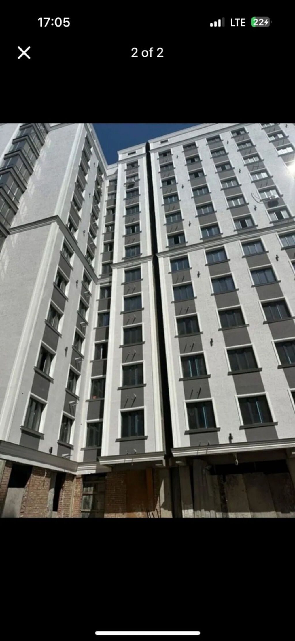 3 комнаты, 97 м², Джал мкр (в т.ч. Верхний, Нижний, Средний) Элитка, 9 этаж, ПСО (под самоотделку): фото 2