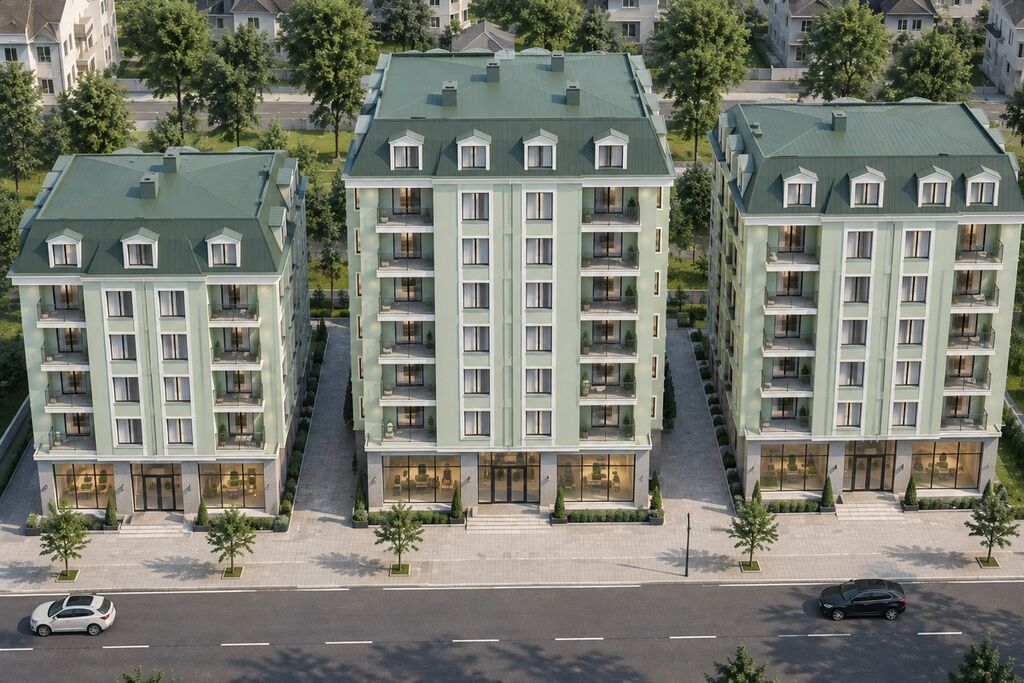 1 otaqlı, Yeni tikili, 42 kv. m