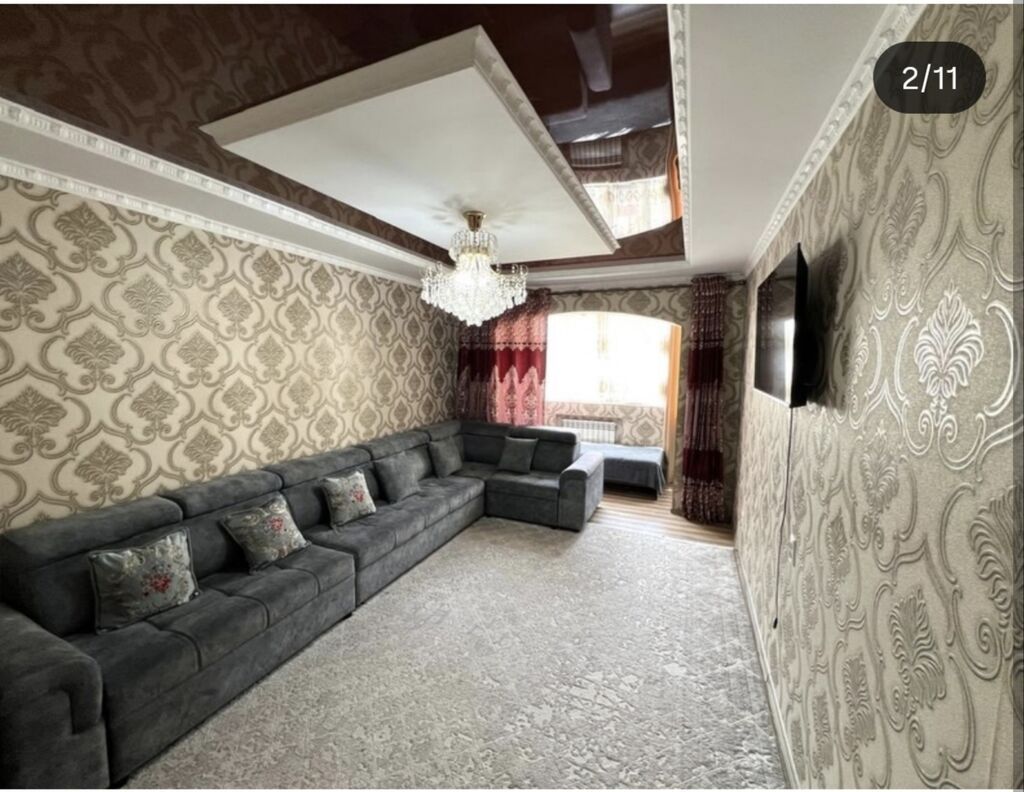 2 комнаты, 67 м², Кок-Жар ж/м 106 серия улучшенная, 3 этаж, Евроремонт: фото 5