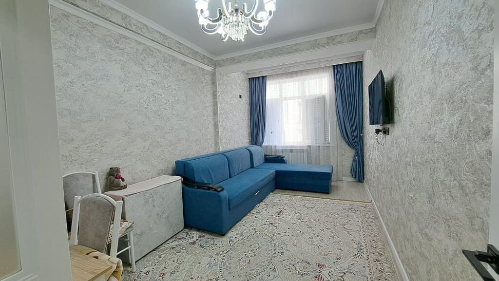 1 комната, 40 м², Аламедин-1 мкр Элитка, 3 этаж, Свежий ремонт: фото 3
