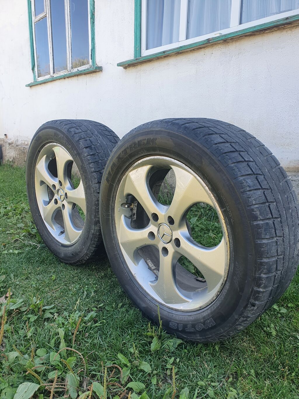 Колеса в сборе 225 / 50 / R 17, Зима, Б/у, Комплект, Легковые, Литые, отверстий - 5: фото 3