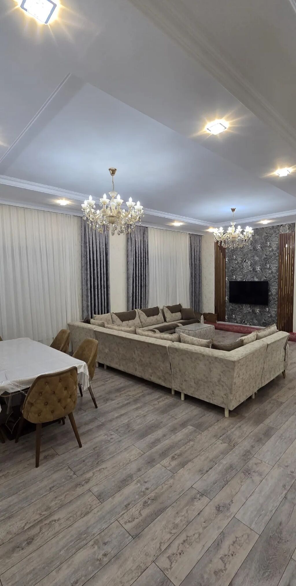 5 otaqlı, 260 kv. m, Kredit yoxdur, Yeni təmirli