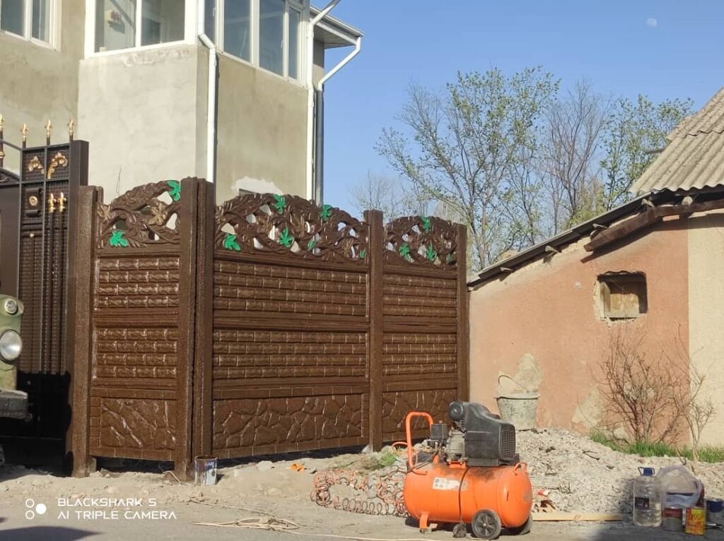 Железобетонная заборная плита, Длина: 2 м, Высота: 2 м, Толщина: 40 мм, Новый — фото 8