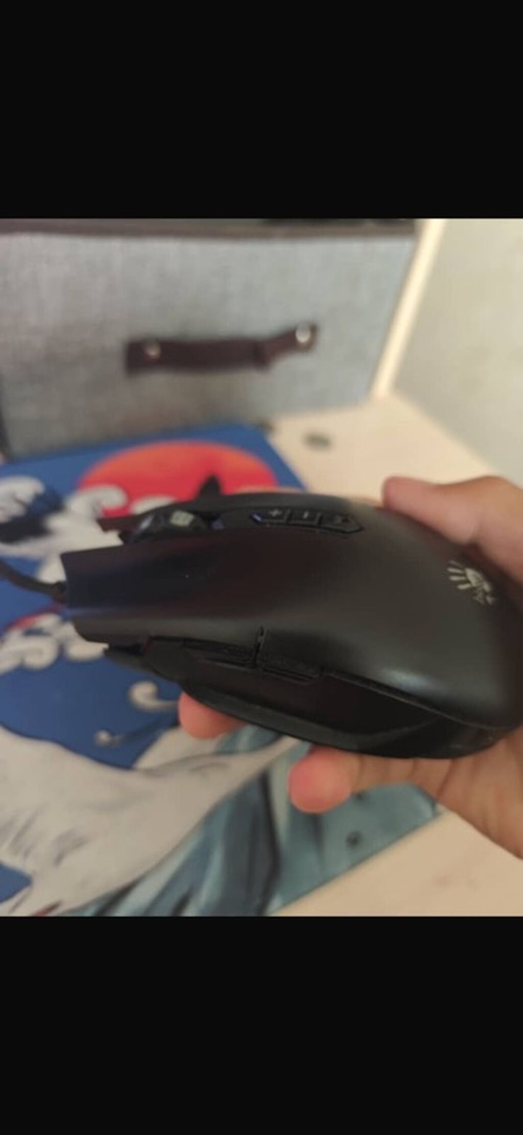 Игровая проводная мышь Bloody Neon X’Glide Q80 - Сенсорная технология — фото 3
