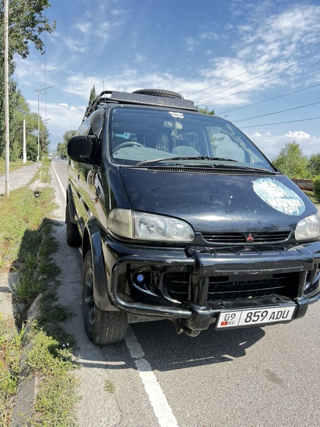 Mitsubishi Delica: 1997 г., 3 л, Автомат, Газ, Минивэн: фото 6