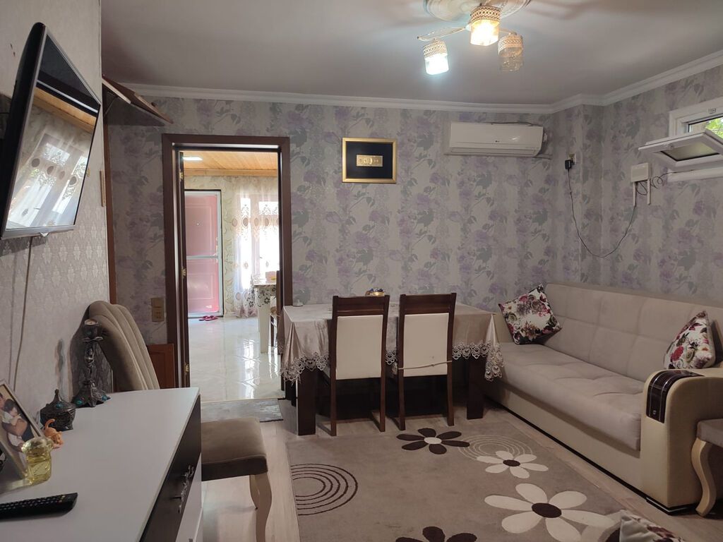 2 otaqlı, 60 kv. m, Yeni təmirli