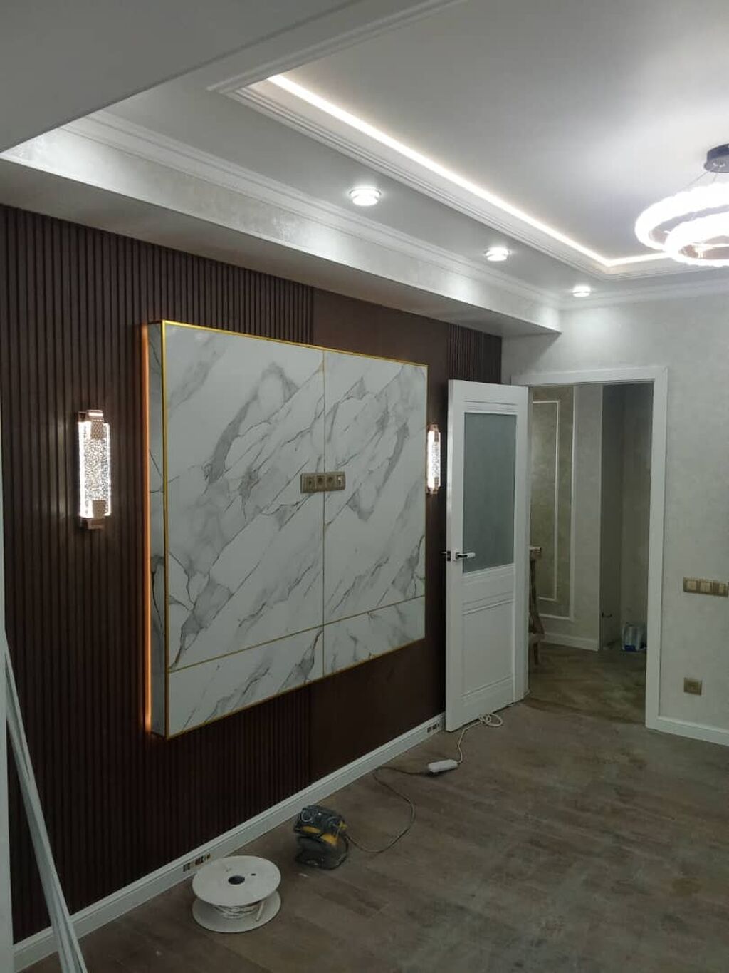 Делаю отделочные работы, шпаклёвка обой,краска, ламинат, жидкий обой: фото 3