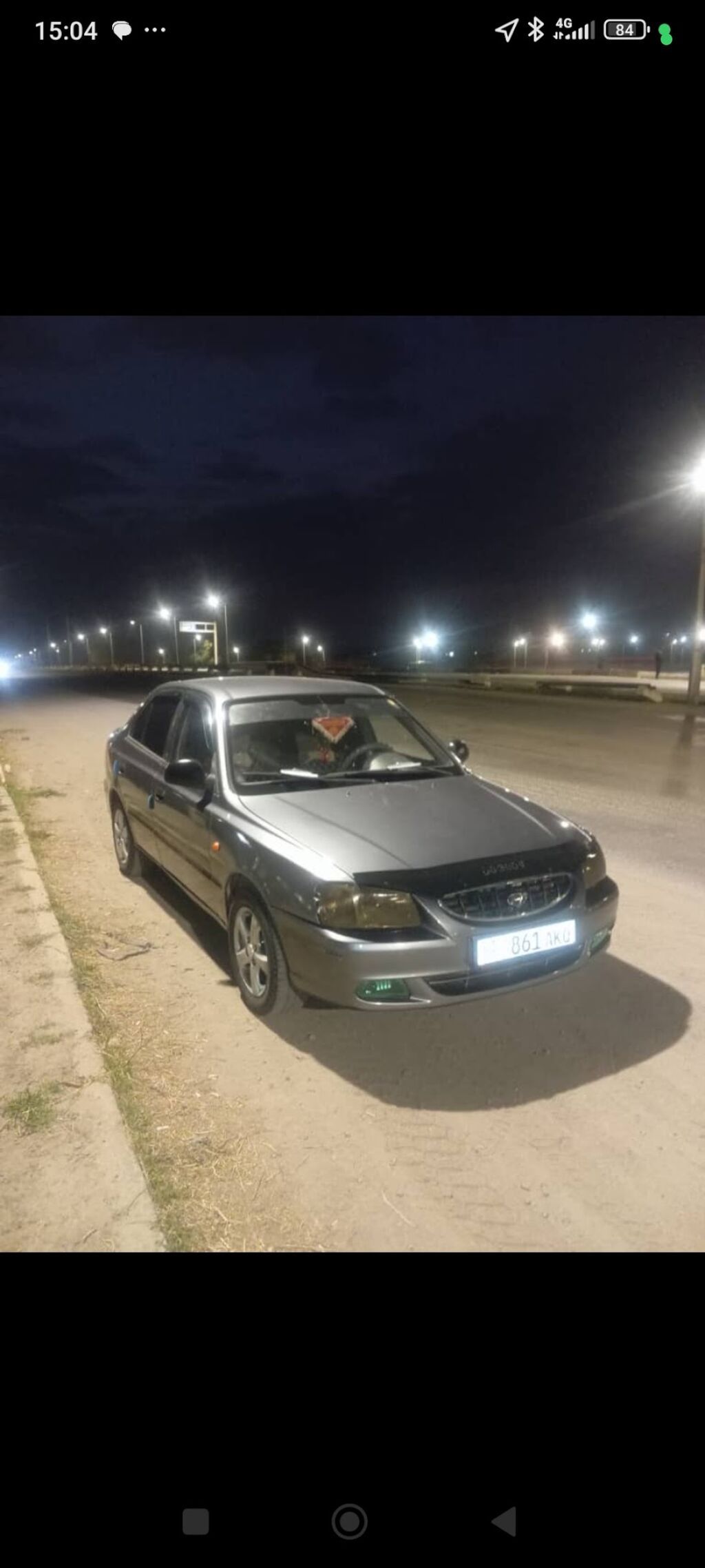 Hyundai Accent: 2007 г., 1.5 л, Механика, Бензин, Седан: фото 2