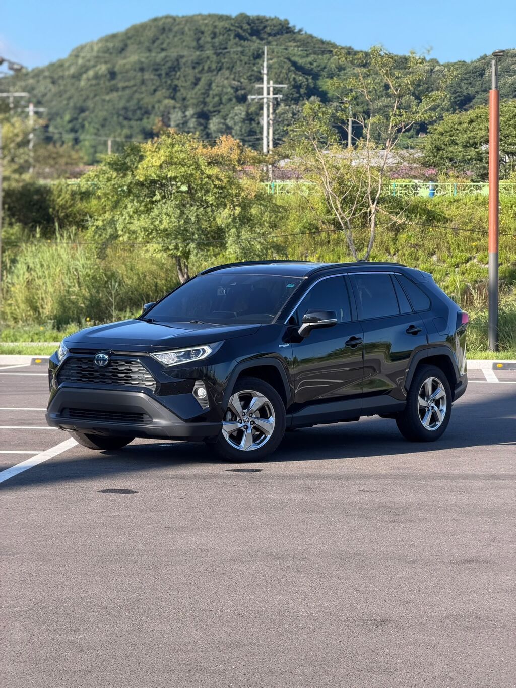 Toyota RAV4: 2021 г., 2.5 л, Автомат, Гибрид, Внедорожник: фото 2