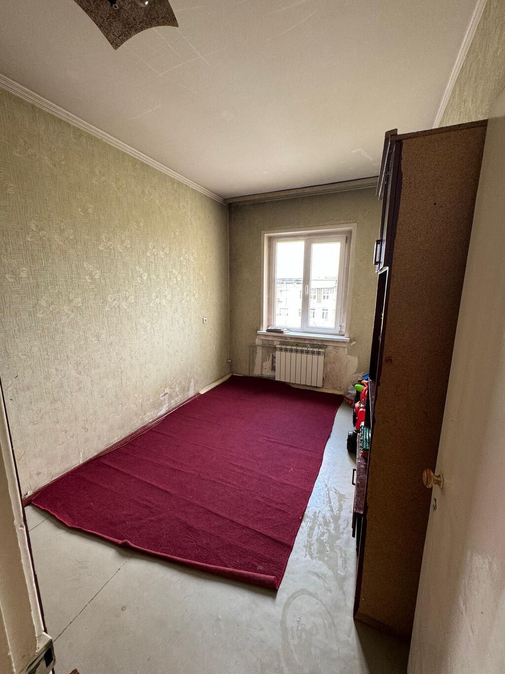 3 комнаты, 65 м², Толойкон мкр., 105 серия, 5 этаж: фото 2