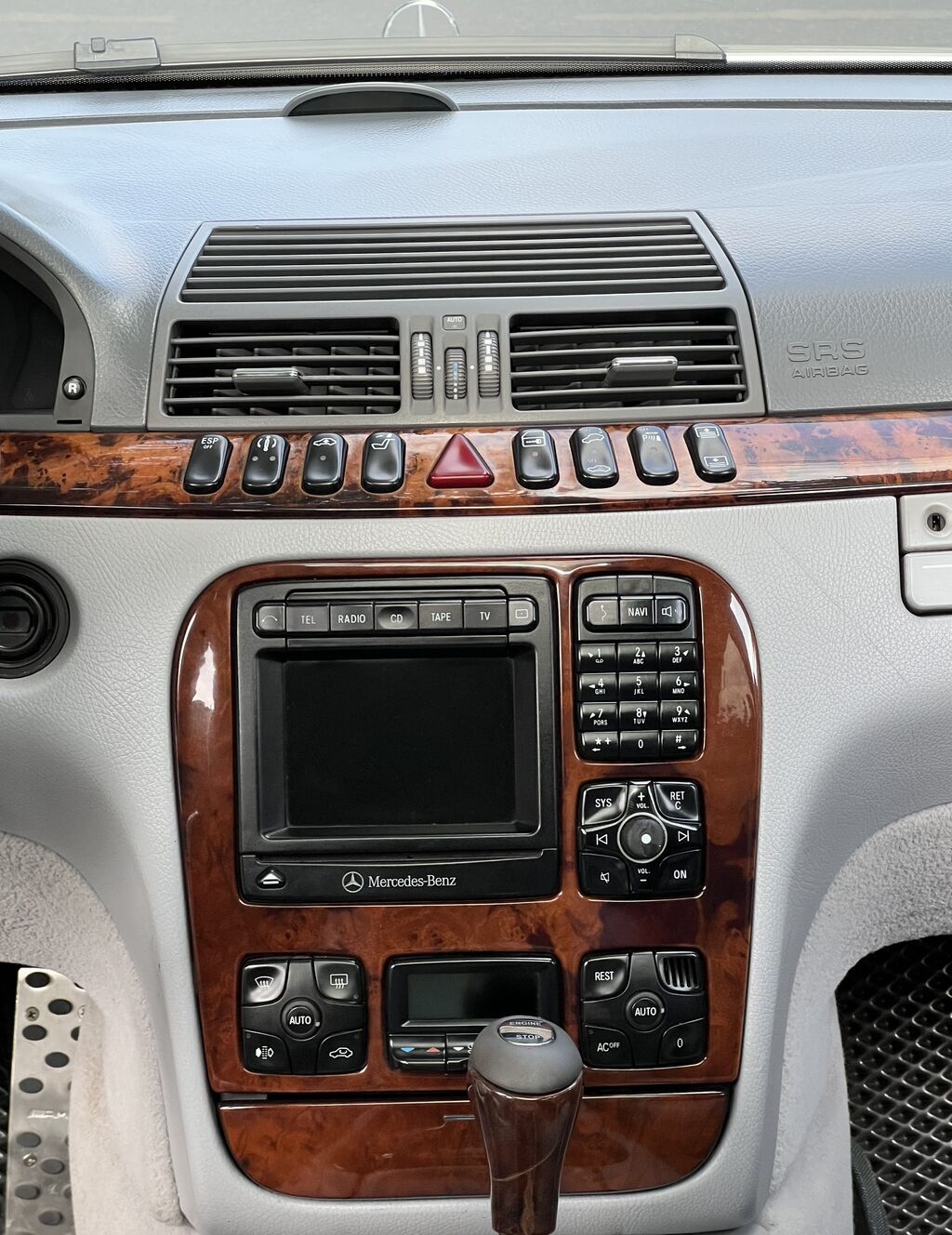 Mercedes-Benz S-Class: 2002 г., 4.3 л, Автомат, Бензин, Седан: фото 5