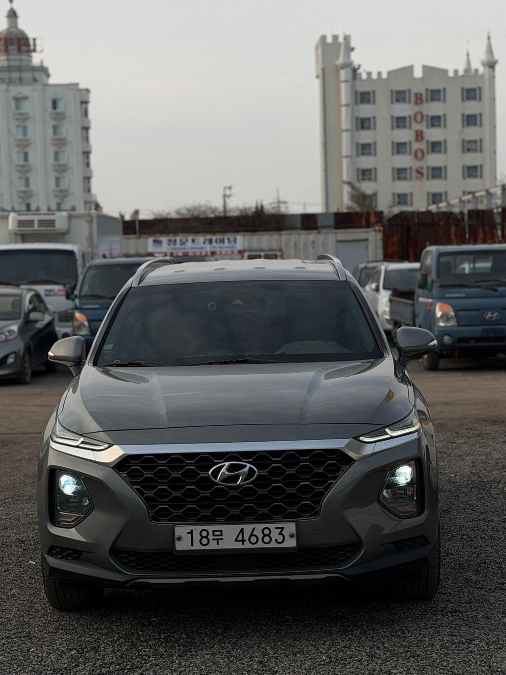 Hyundai Santa Fe: 2019 г., 2.2 л, Автомат, Дизель, Кроссовер: фото 3
