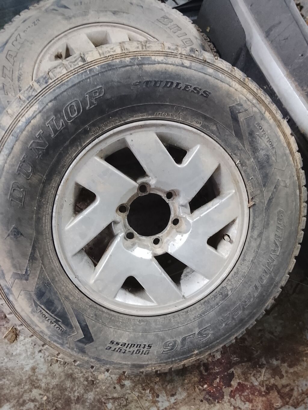 Комплект автомобильных колёс в сборе: шины Dunlop Grandtrek SJ6 на: фото 3