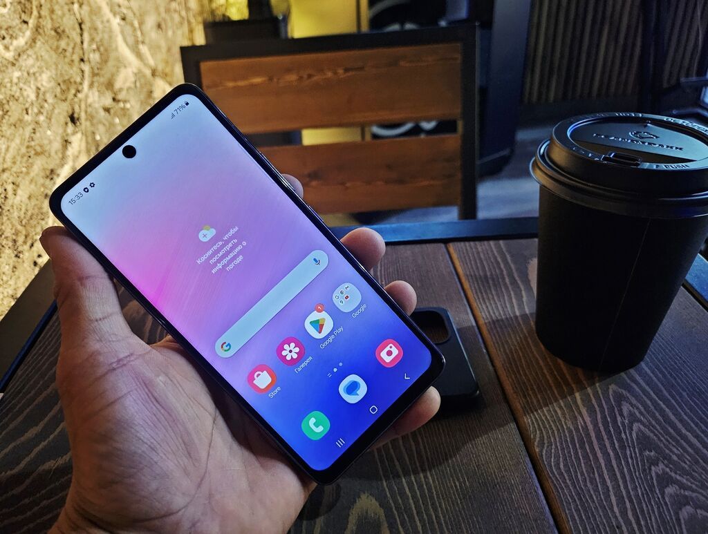 Samsung Galaxy A53 5G, Б/у, 128 ГБ, цвет - Черный, 2 SIM: фото 7