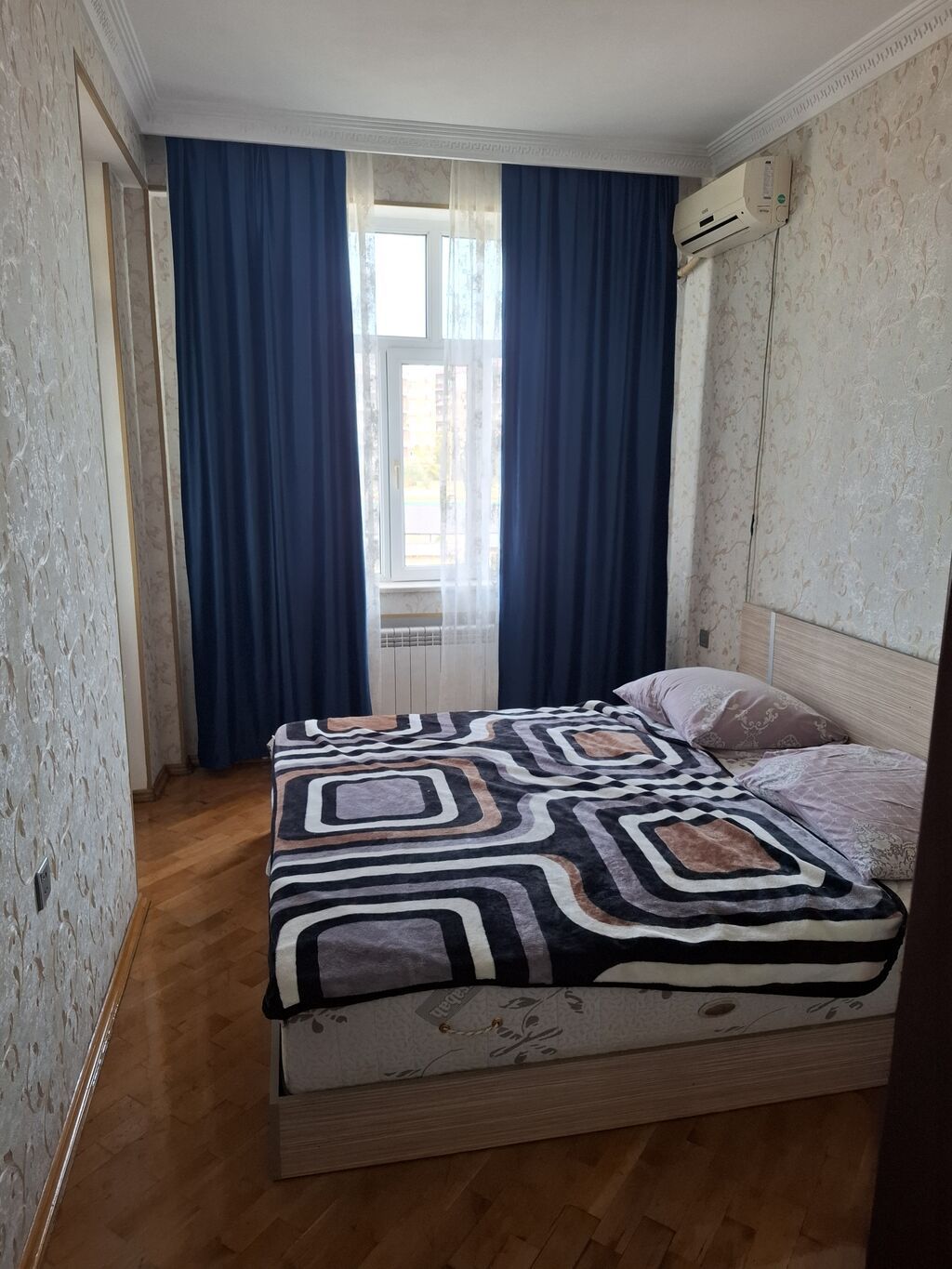 2 otaqlı mənzil – interyer və avadanlıqla Plan: - Geniş işıqlı