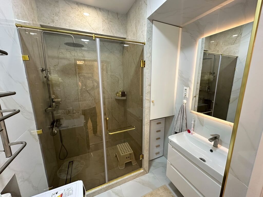 3 комнаты, 93 м², Асанбай мкр Элитка, 3 этаж, Дизайнерский ремонт: фото 7