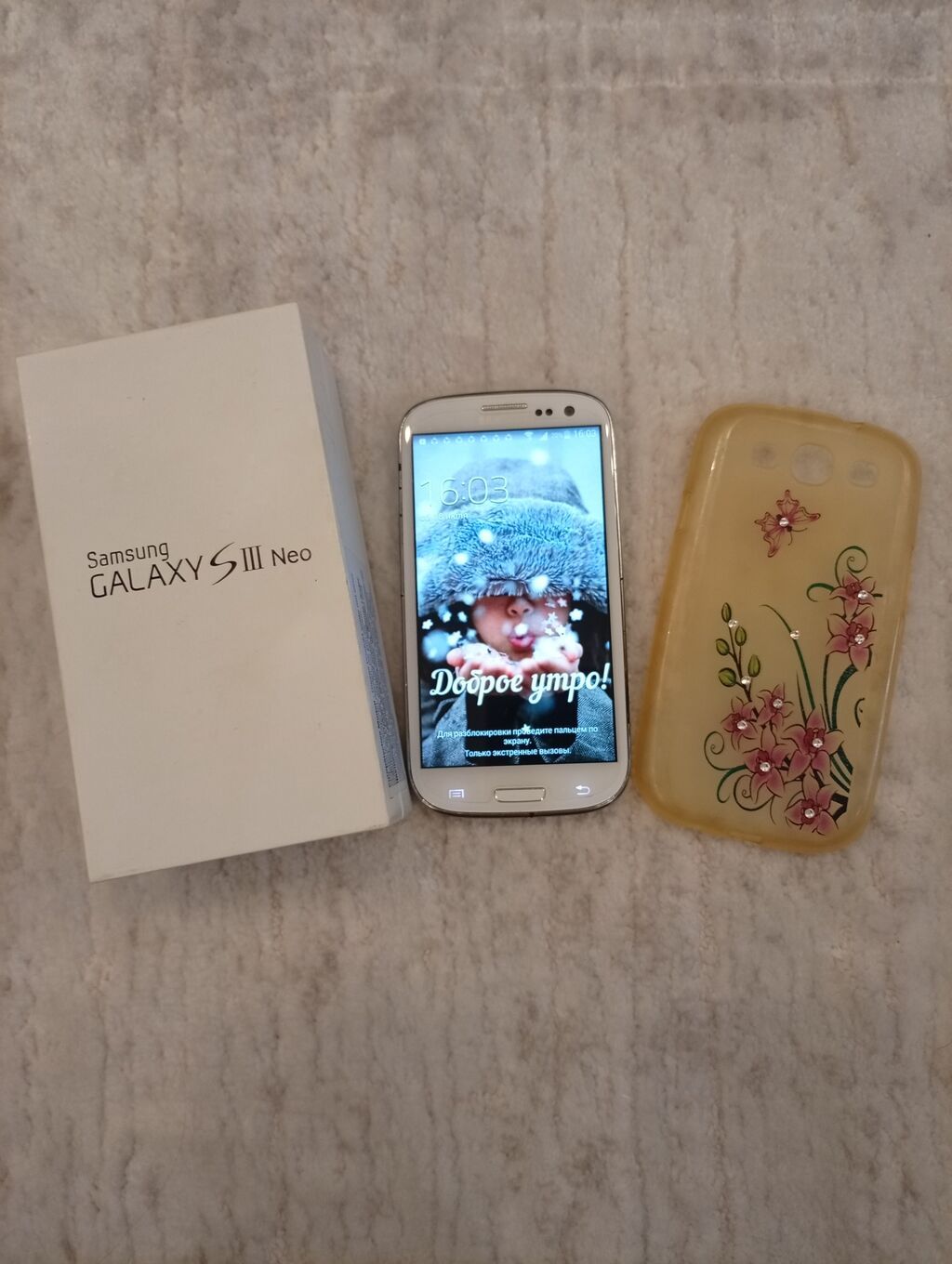 Samsung Б/у, 16 ГБ, цвет - Белый, 1 SIM: фото 2