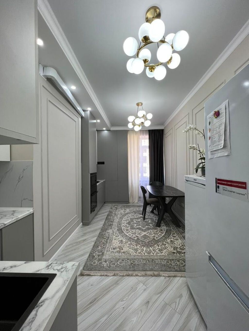4 комнаты, 100 м², Элитка, 9 этаж, Дизайнерский ремонт — фото 1