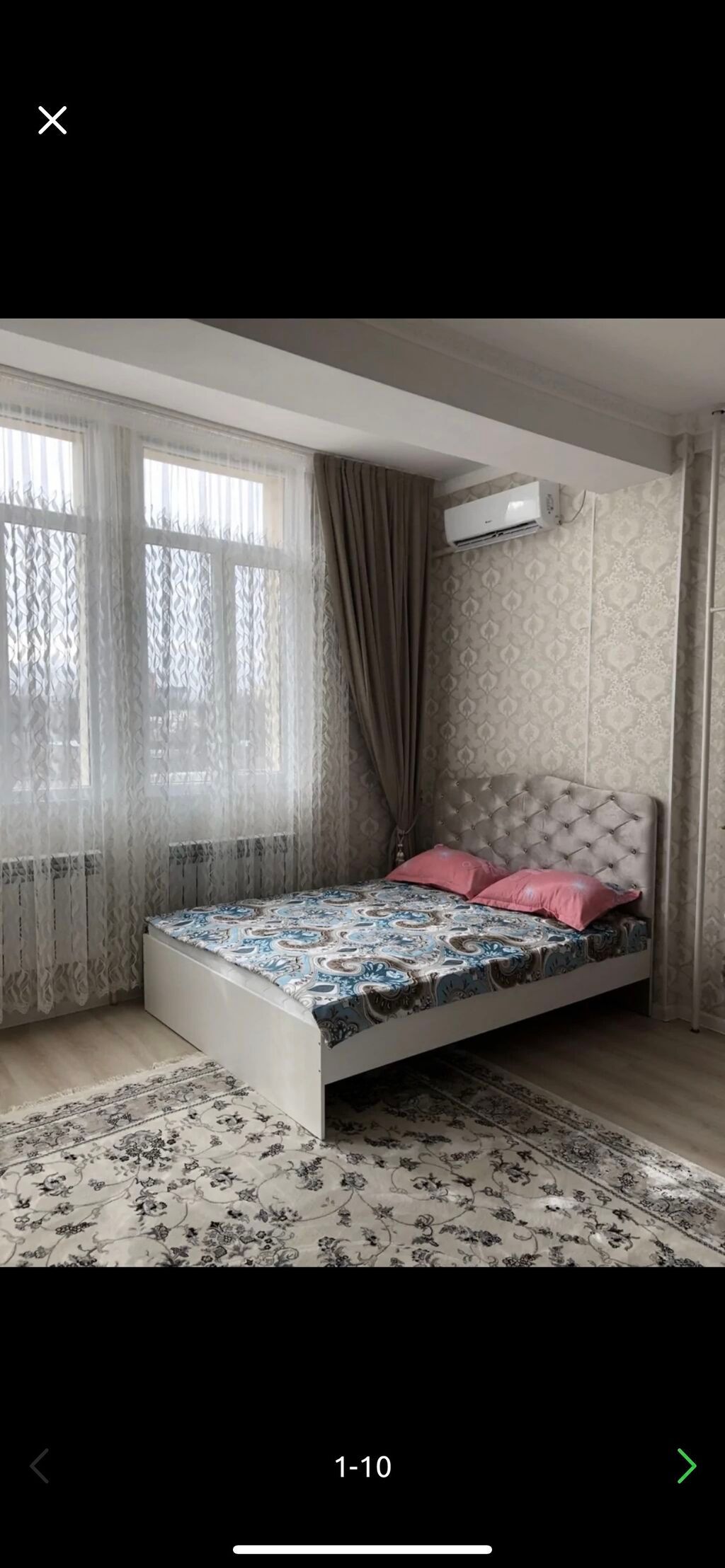 1 комната, Ата-Тюрк парк, Постельное белье, Кондиционер, Телевизор, фото 1