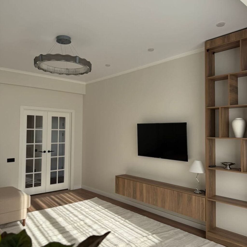 2 комнаты, 67 м², Пишпек Элитка, 13 этаж, Дизайнерский ремонт: фото 2