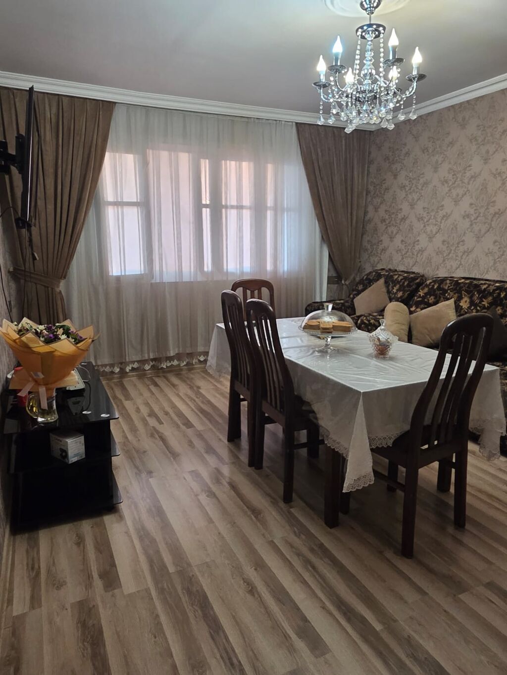 Gencede 2 otaqlı mənzil – zövqlə təmir olunmuş, işıqlı və rahat plan