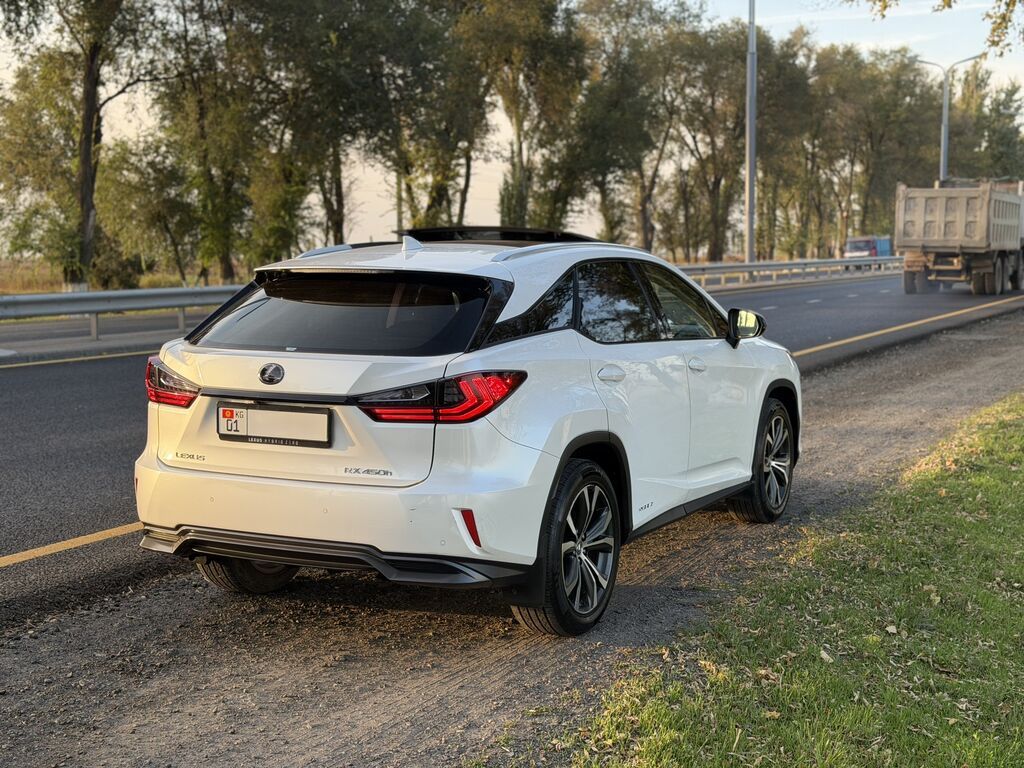 Lexus RX: 2017 г., 3.5 л, Автомат, Гибрид, Кроссовер: фото 4