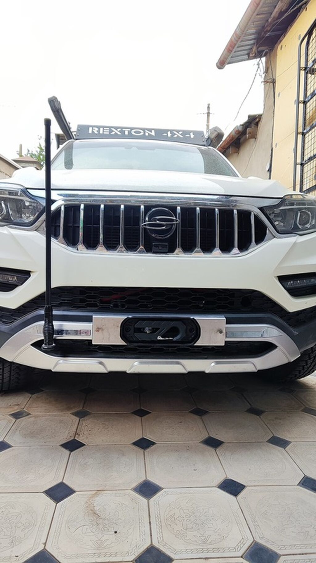 SsangYong Rexton Индивидуальное изготовление Платформы для Лебедки: фото 2