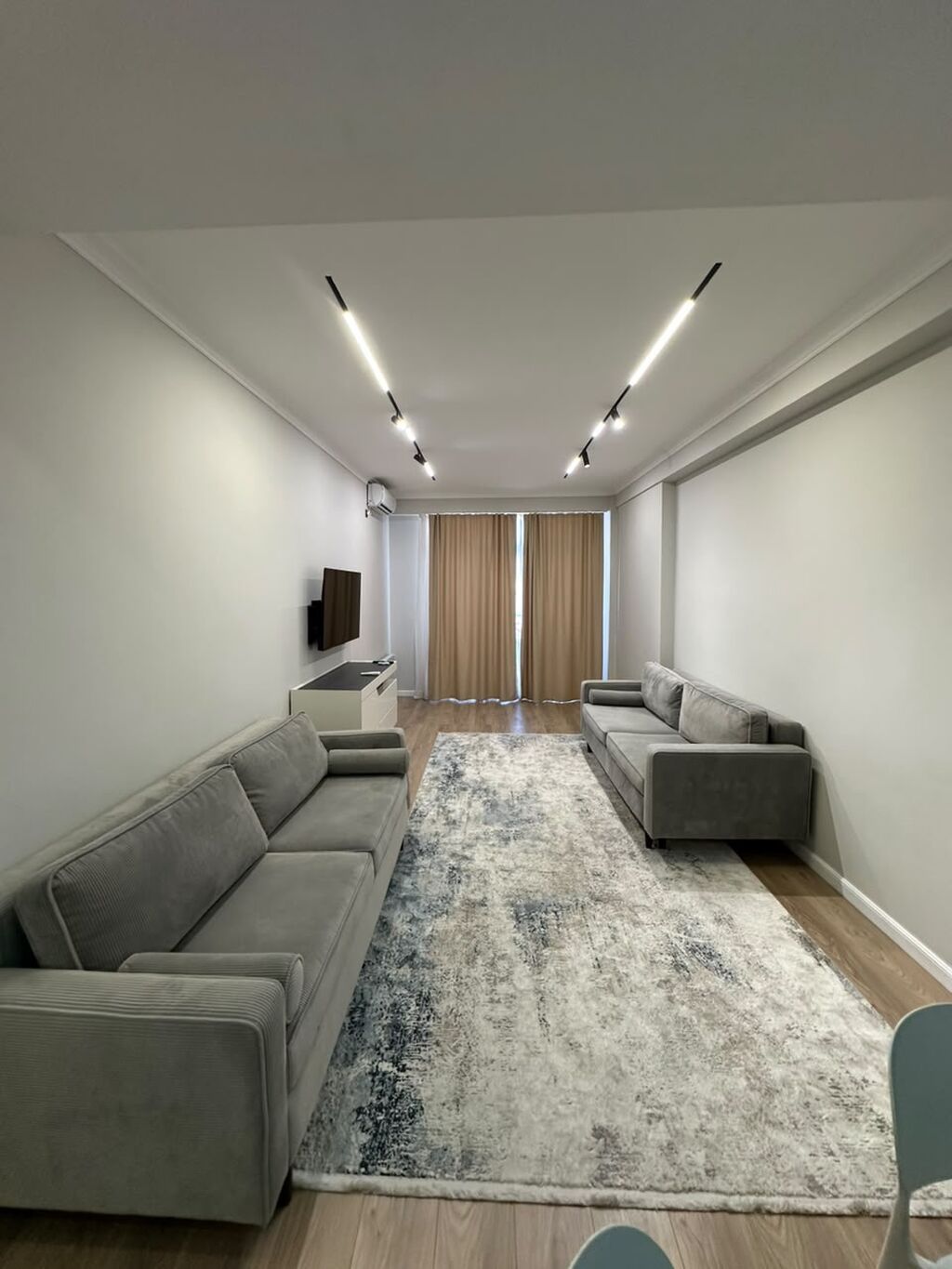 2 комнаты, 62 м², Джал мкр (в т.ч. Верхний, Нижний, Средний) Элитка, 11 этаж, Дизайнерский ремонт: фото 2