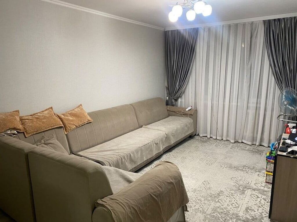 2 комнаты, 47 м², 7 мкр 104 серия, 1 этаж, Евроремонт: фото 3