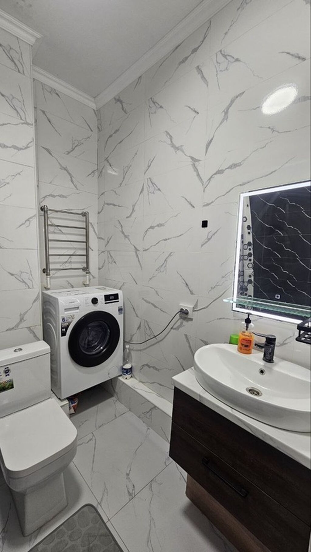1 комната, 33 м², Ала-Арча ТРЦ Элитка, 18 этаж, Свежий ремонт: фото 3