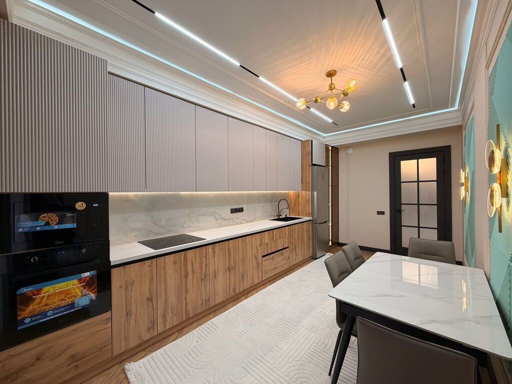 3 комнаты, 116 м², Асанбай мкр Элитка, 13 этаж, Дизайнерский ремонт: фото 5