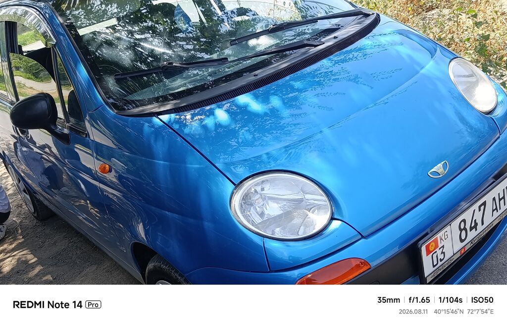 Daewoo Matiz: 1999 г., Механика, Бензин, Хэтчбэк: фото 2