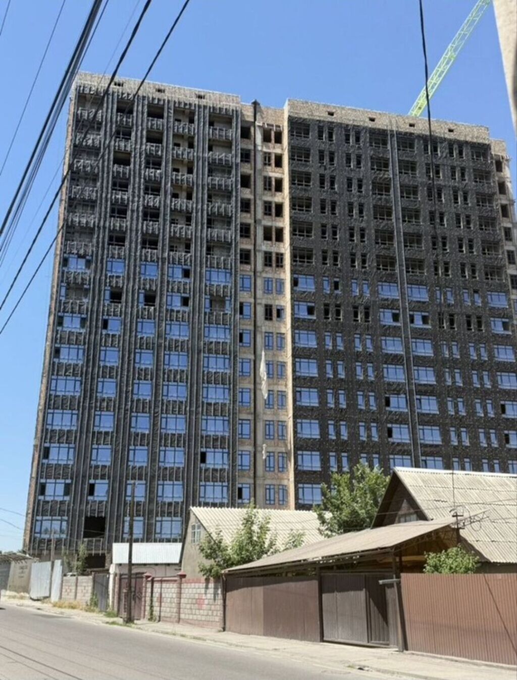 1 комната, 55 м², Джал мкр (в т.ч. Верхний, Нижний, Средний) Элитка, 15 этаж, ПСО (под самоотделку): фото 3